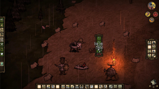 Don't Starve stating the obvious again