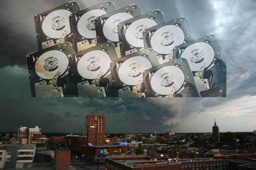 Cloud disk drives