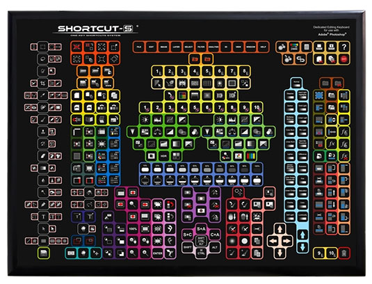 Shortcut-S Photoshop keyboard