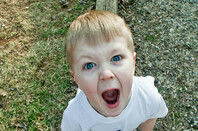 Screaming kid
