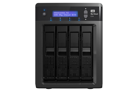 WD My Cloud EX4 NAS box