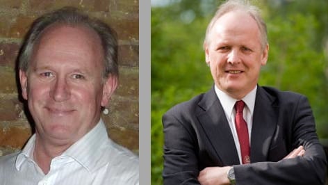 Steve Furber and Peter Davison