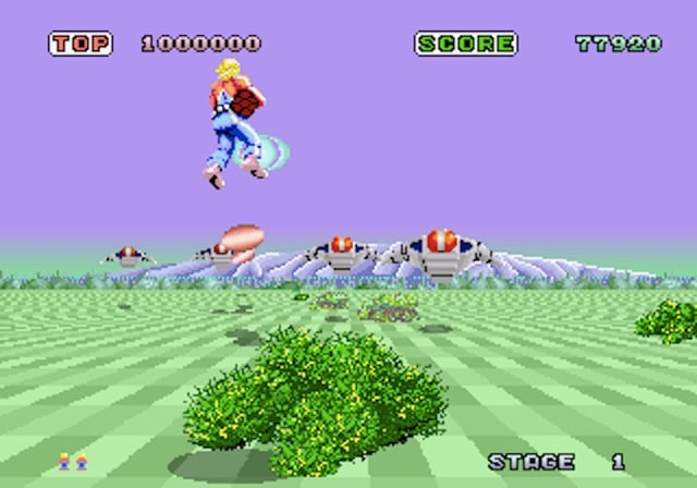 Vertical take-off and laughing: Space Harrier • The Register