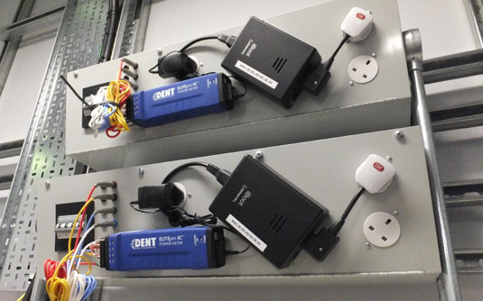 City Lifeline UPS room Dent Instruments and Dataprobe monitoring kit