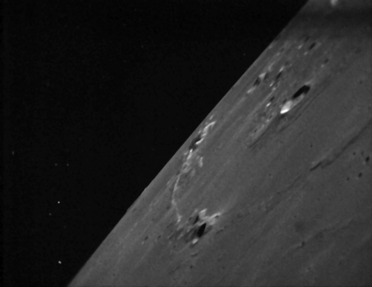 Ladee images of the Moon