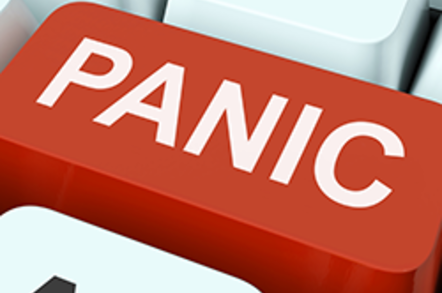 Panic button on keyboard