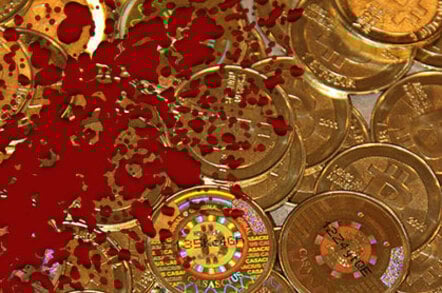 Bitcoin bloodbath