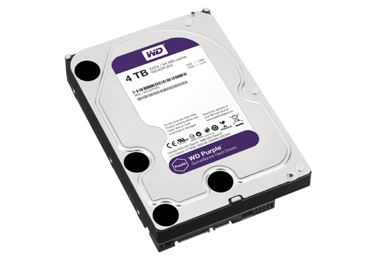 WD Purple surveillance HDD