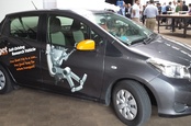 GoGet's autonomous research car Ethel the Yaris