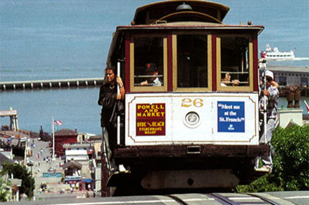 San Francisco cable car
