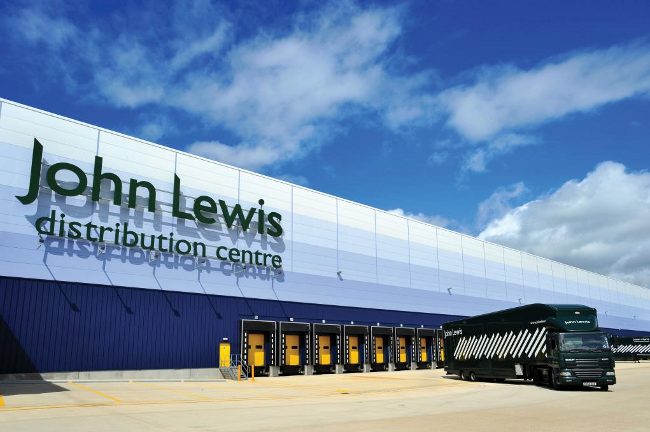 John Lewis, outside Magna Park