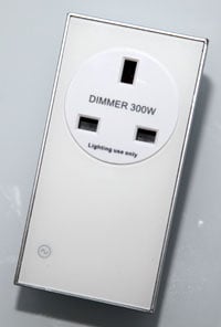 LightwaveRF socket dimmer