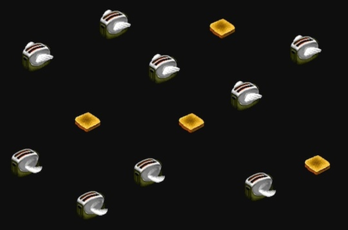 flying toasters screensaver