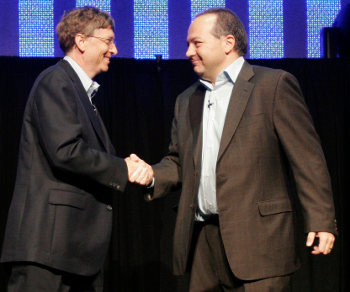 Gates and Glaser, photo: Microsoft