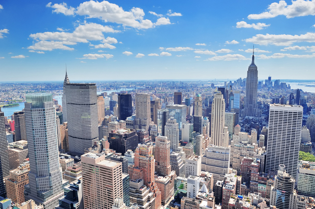 New York City's Manhattan skyline