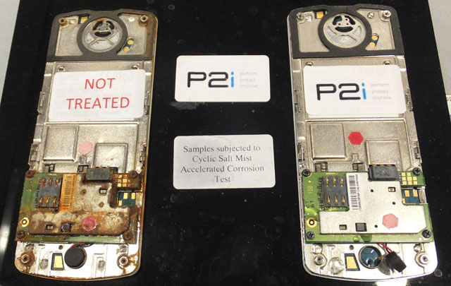 P2i corrosion resistant treatments