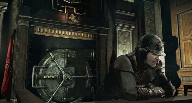 Wolfenstein: The New Order  BLAM-BLAM! That guard did Nazi that