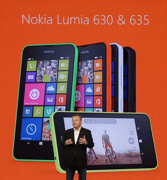 Photo of Stephen Elop at Build 2014