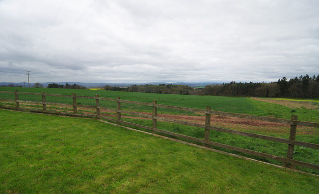 The field behind Dave Akerman's house near Ross-on_wye