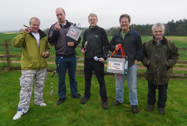 The LOHAN team prepares for launch this morning