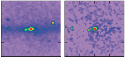 Galactic centre image by Fermilab