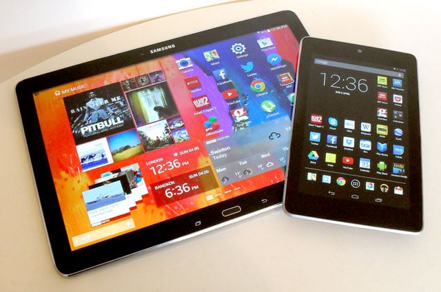 The big picture: side by side with Google Nexus 7