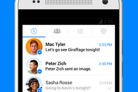 Facebook Messenger app