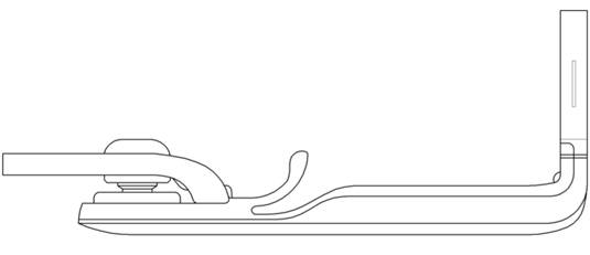 Samsung headset patent-application illustration: from above