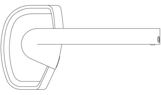 Samsung headset patent-application illustration: from the side