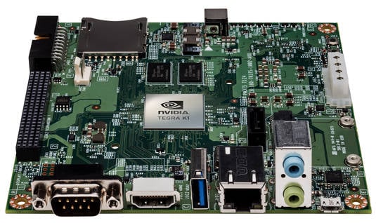 Nvidia's Jetson TK1 development board