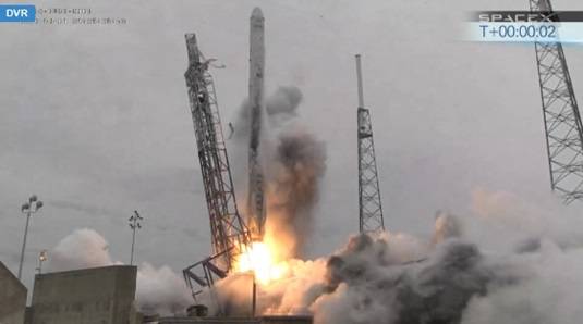 SpaceX launches CRS-3