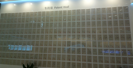 Huawei's patent wall 2014