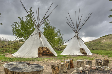 Teepee village