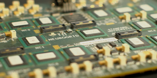 Stanford's Neurogrid board