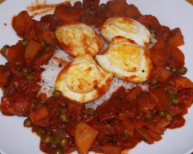 Neil's egg curry