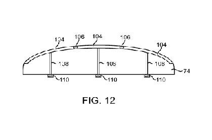 Apple patent on reactive buttons