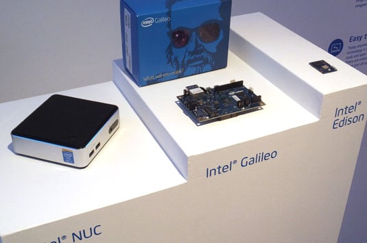 Intel's trio: NUC, Galileo and Edison