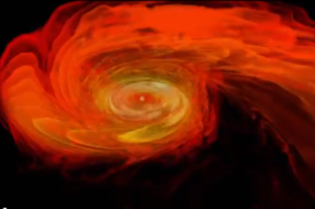 Neutron star collision