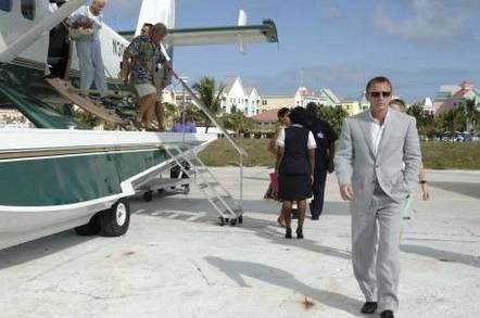 James Bond in the Bahamas
