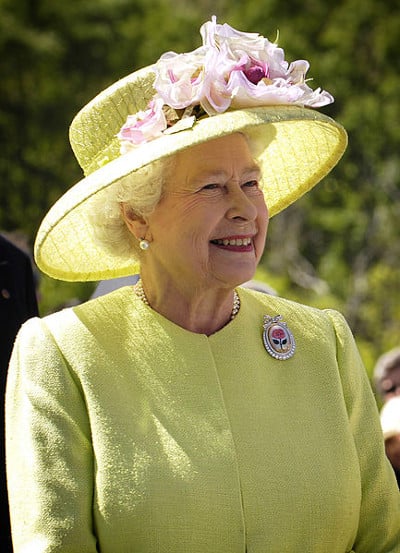 Her Majesty Queen Elizabeth II, aged 81, of the United Kingdom. Photo taken during a visit in NASA’s Goddard Space Flight Center. Greenbelt, Maryland, USA