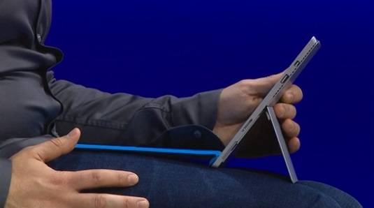 Surface Pro 3 on the lap