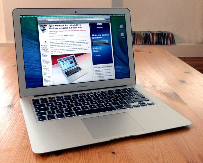 MacBook Air 13-inch: If you squint hard enough, you'll see a