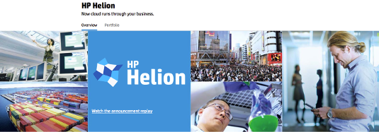 HP Helion marketing from HP website