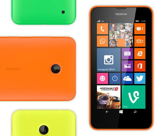 Nokia Lumia 630 Windows Phone