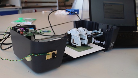 DTU's fuel-cell printer