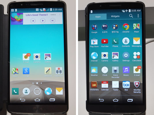 LG G3 Android smartphone