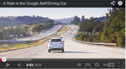 Riding in Google's driverless car