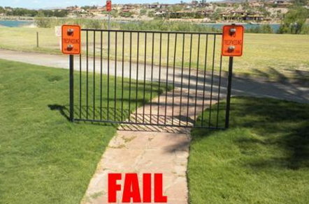 security fail