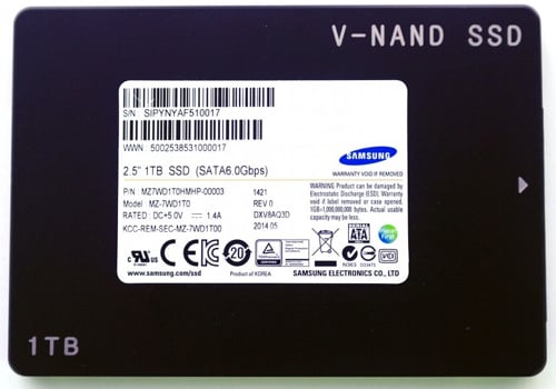 Samsung gen 2 3D V-NAND SSD