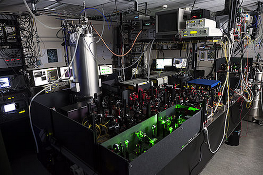 Delft University's quantum teleportation setup